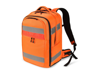 Dicota Hi-Vis V2 - Rucksack - 32 - 38 Liter - Polyester, Thermoplastisches Polyurethan (TPU)