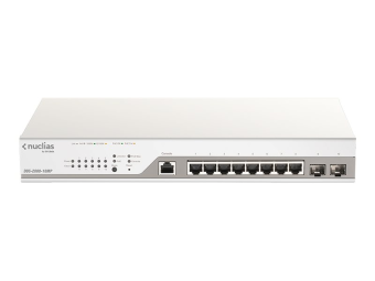 D-Link Nuclias Cloud-Managed DBS-2000-10MP - Switch - Smart - 8 x 101001000 (PoE+)