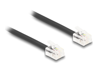 Delock Telefonkabel - RJ-11 (M) zu RJ-11 (M)