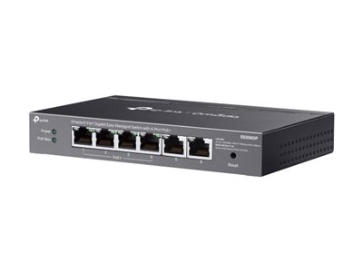 TP-LINK Omada ES206GP V2.6 - Switch - managed - 4 x 101001000 (PoE+)