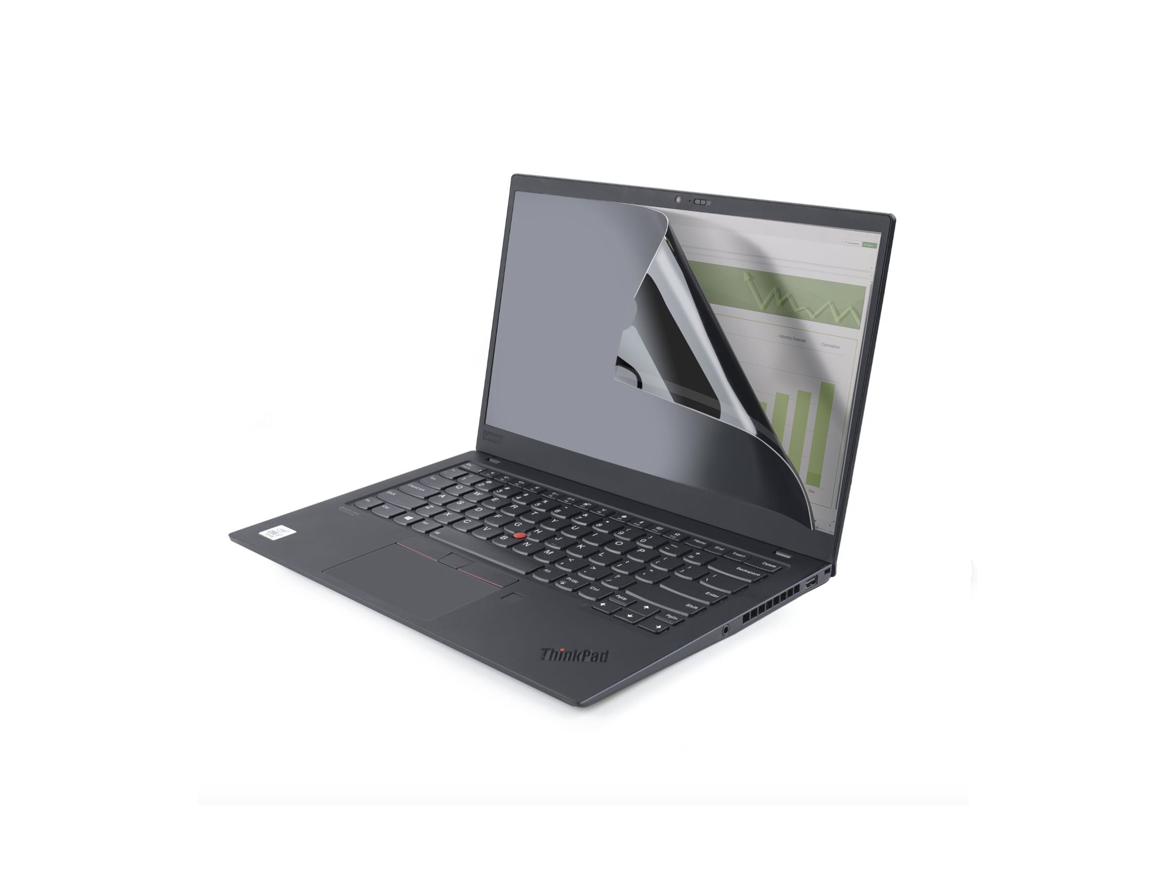 StarTech.com 13,3 Zoll Laptop Sichtschutzfolie 169, Blaulichtfilter - Blickschutzfilter für Notebook (horizontal)