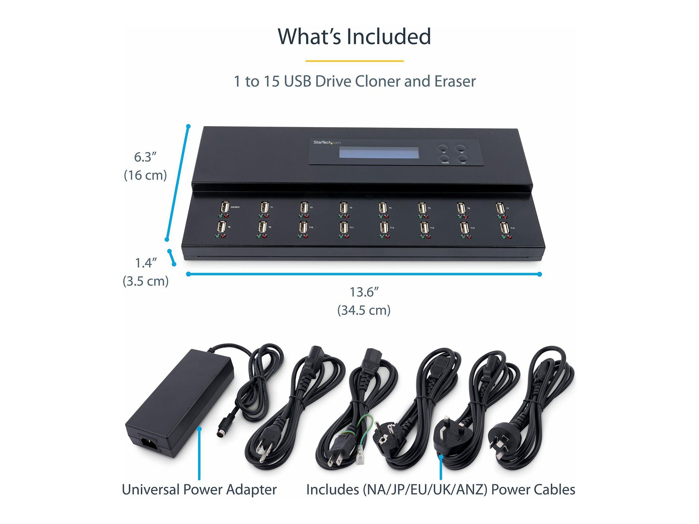 StarTech.com 115 Standalone USB Duplizierer