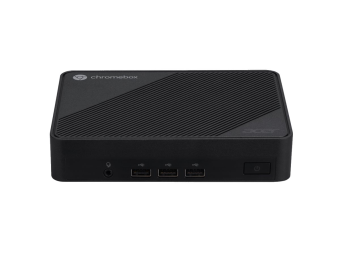Acer Chromebox Mini CXM2 - Mini-PC - 1 x N-series N150  800 MHz - RAM 8 GB - Flash - eMMC 64 GB - Intel Graphics - Wi-Fi 6E, Bluetooth, 1GbE - WLAN 802.11abgnacax (Wi-Fi 6E)