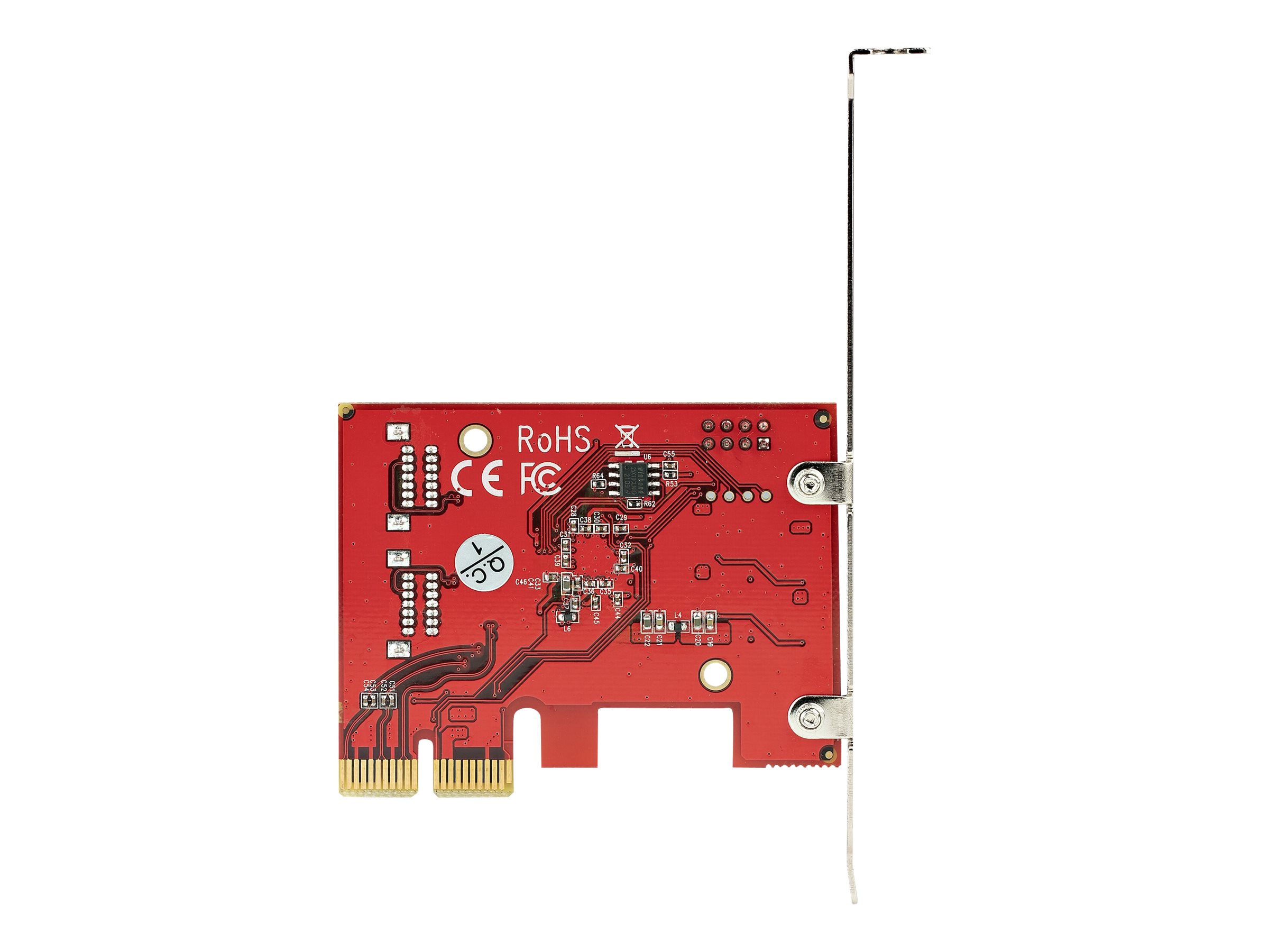 StarTech.com PCIe SATA Controller Karte - 4 Port SATA 3 ErweiterungskarteKontroller - 6Gbits - FullLow-Profile Blende - PCI Express FestplattenSSD kontrollerAdapter (4P6G-PCIE-SATA-CARD)
