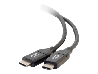 C2G 6ft USB C Cable - USB C to USB C Cable - USB C 2.0 5A - 480 Mbps - MM - USB-Kabel - 24 pin USB-C (M)