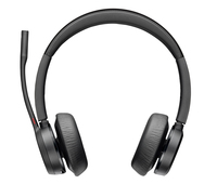Poly HP Poly Voyager 4320 USB-A Headset +BT700 Dongle - für Microsoft Teams zertifiziert - Verkabelt & Kabellos - BüroCallcenter - 20 - 20000 Hz - 162 g - Kopfhörer - Schwarz