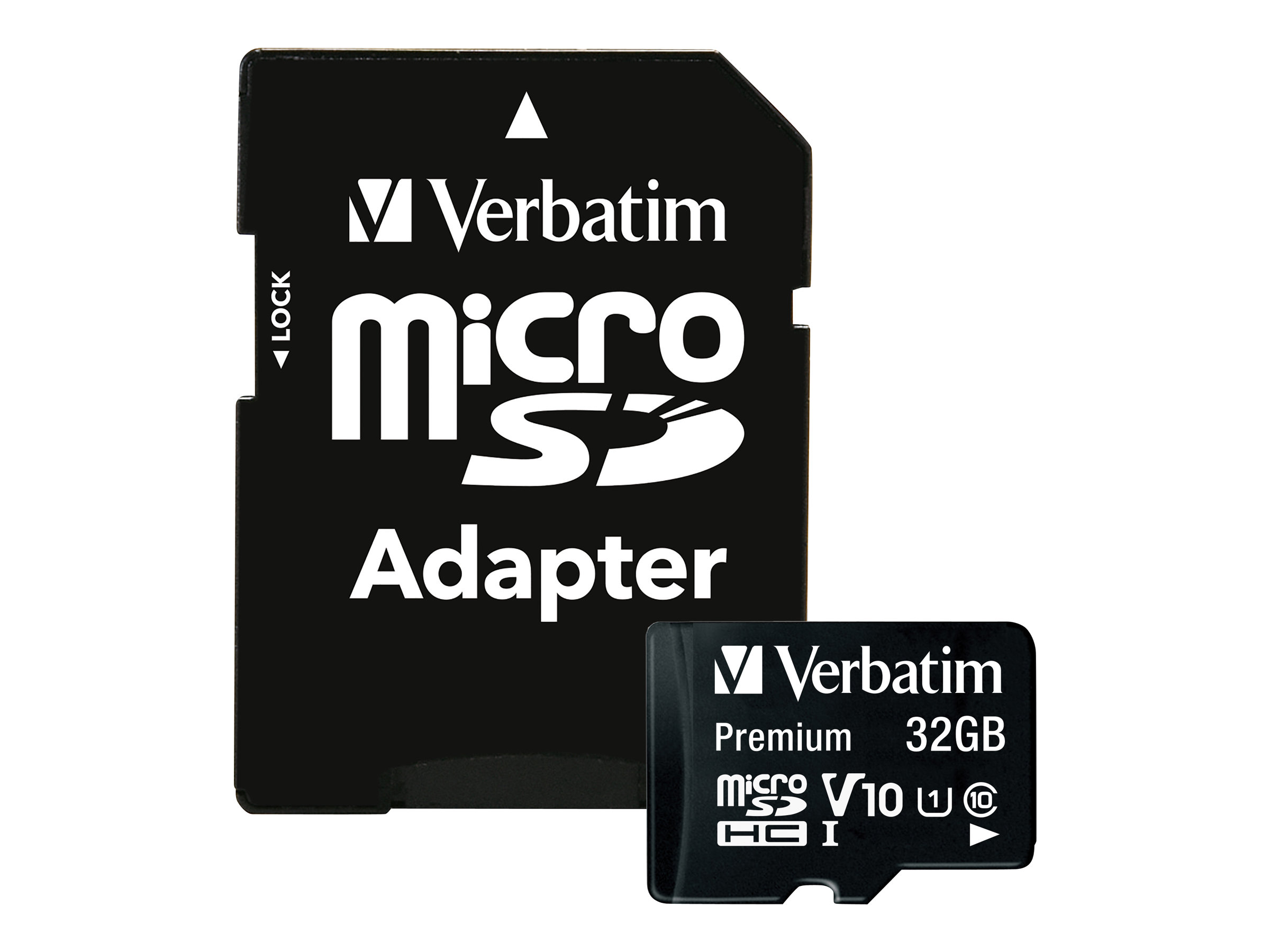 Verbatim Flash-Speicherkarte (microSDHCSD-Adapter