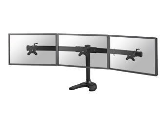 Neomounts FPMA-D700DD3 - Aufstellung - für 3 LCD-Anzeigen - Schwarz - Bildschirmgröße 25.4-68.6 cm (10"-27")