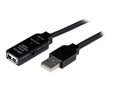 StarTech.com 35m aktives USB 2.0 Verlängerungskabel - SteckerBuchse - USB 2.0 HighSpeed Kabel Verlängerung - USB-Verlängerungskabel - USB (M)
