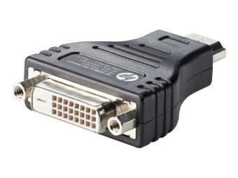 HP HDMI to DVI Adapter - Videoadapter - DVI-D weiblich zu HDMI männlich