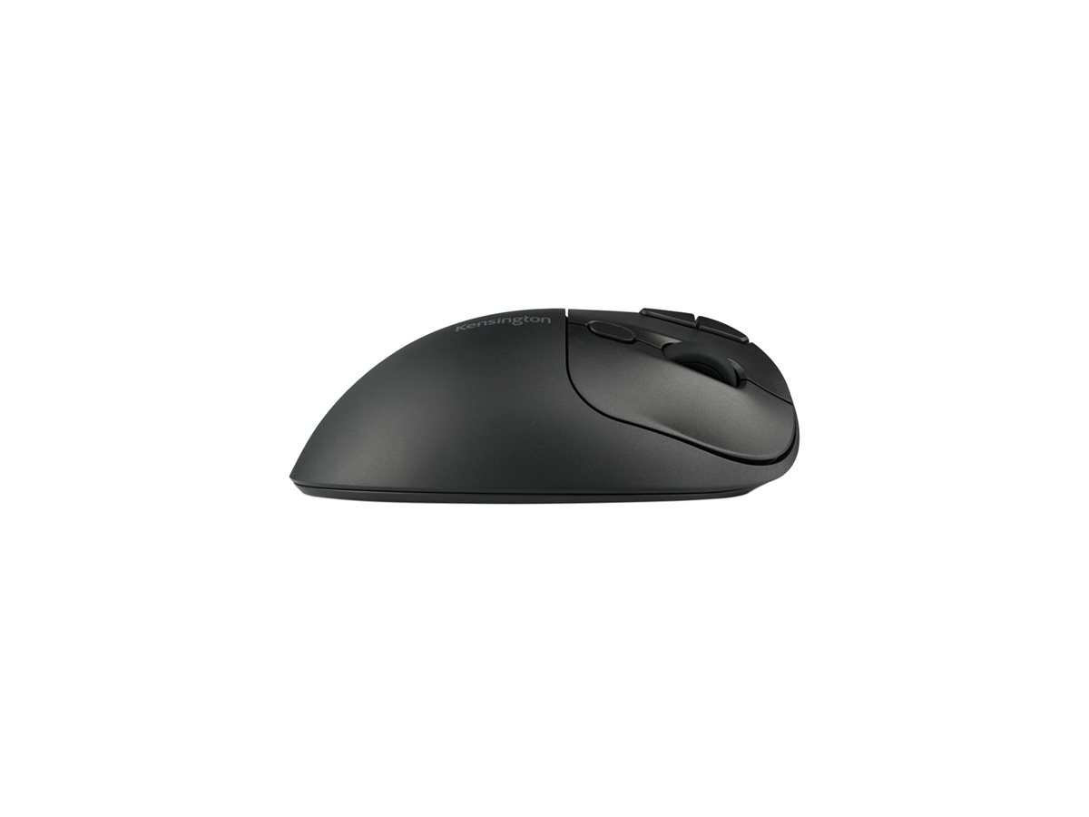 Kensington Pro Fit Ergo TB450 EQ - Trackball - ergonomisch - optisch - 7 Tasten - kabellos - 2.4 GHz, Bluetooth - kabelloser Empfänger (USB)
