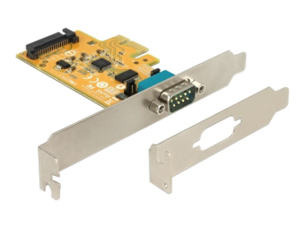 Delock PCI Express Card to 1 x Serial with voltage supply ESD protection