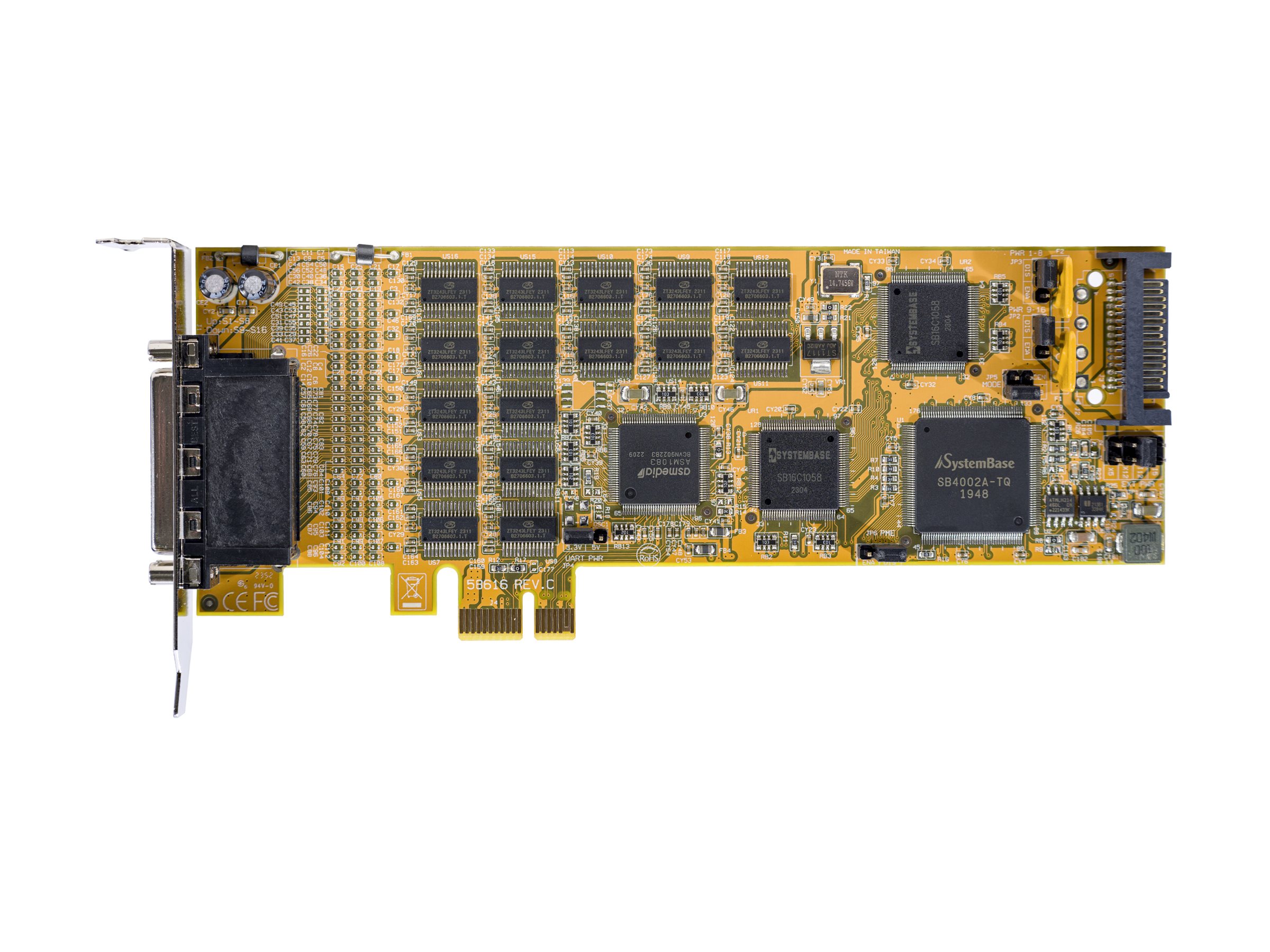 StarTech.com Startech 16 Port PCI Express Seriell Karte