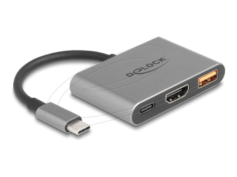 Delock Dockingstation - USB-C  Thunderbolt 3  Thunderbolt 4