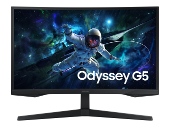 Samsung Odyssey G5 S27CG554EU - G55C Series - LED-Monitor - Gaming - gebogen - 68 cm (27")