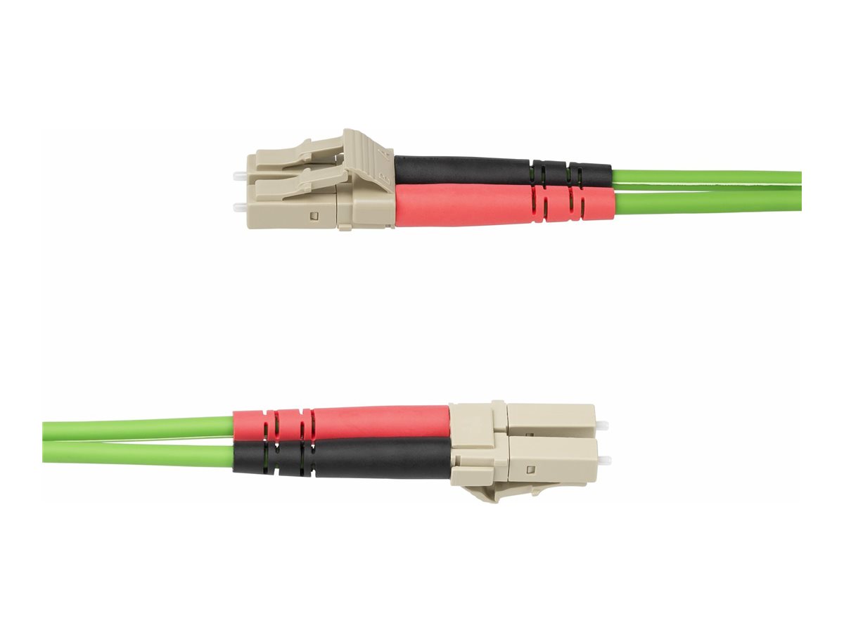 StarTech.com 3m LC zu LC (UPC) OM5 Multimode Glasfaserkabel, LSZH LWL - Patch-Kabel - LCUPC Multi-Modus (M)