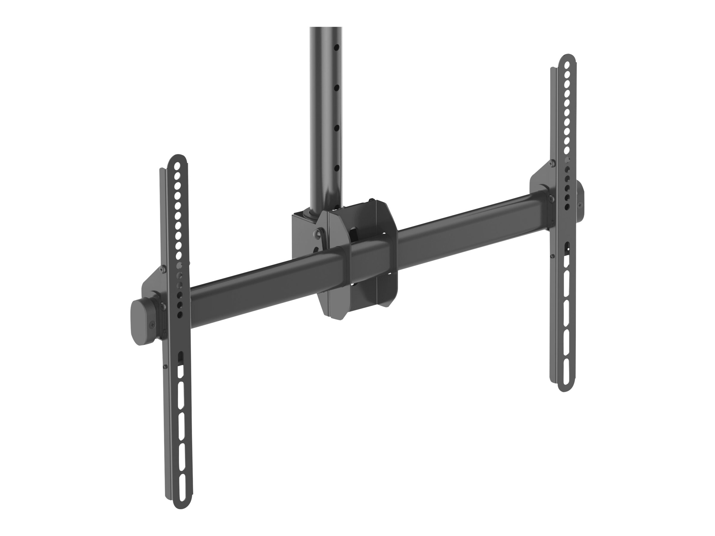 StarTech.com Startech Flachbildfernseher Deckenhalterung - Vollbeweglich - Heavy Duty Stahl - Decken TV VESA Halterung für 32 bis 75 Zoll - Halterung - für Flachbildschirm - stabiler Stahl - Schwarz - Bildschirmgröße 94-190.5 cm (37"-75")
