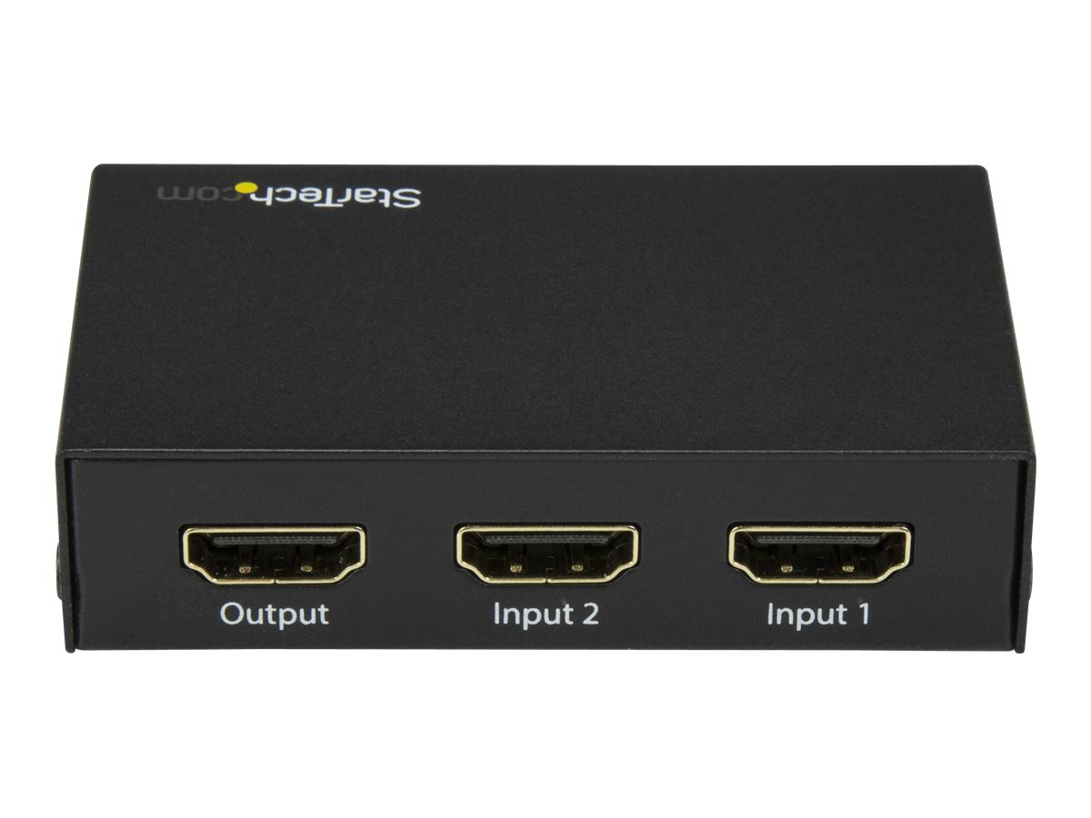 StarTech.com 2 Port HDMI Switch - 4K HDMI Switch