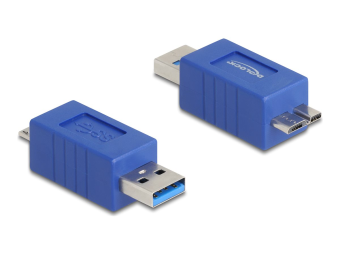 Delock USB-Adapter - USB Typ A (M) zu Micro-USB Typ B (M)