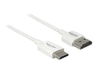 Delock Slim High Quality - HDMI mit Ethernetkabel - HDMI (M)