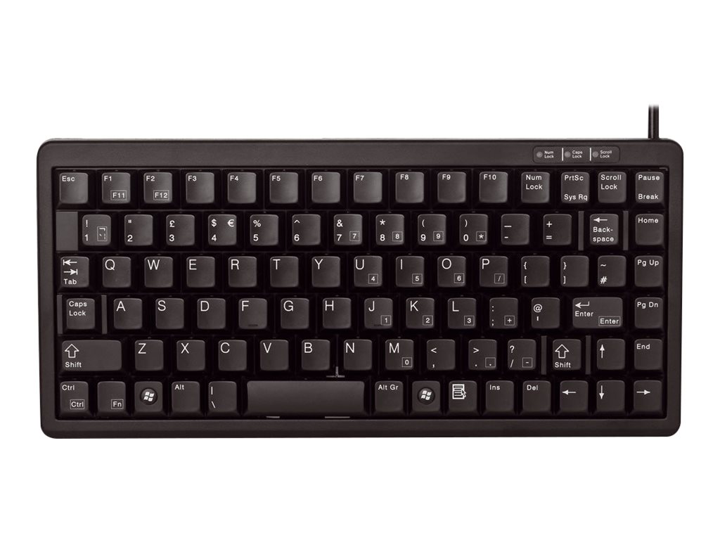 Cherry Compact-Keyboard G84-4100 - Tastatur - PS2, USB