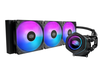 Cooler Master MasterLiquid Core Nex 360 ARGB - Prozessor-Flüssigkeitskühlsystem - Kühlergröße 360 mm - (für LGA1851, LGA1700, LGA1200, LGA1151, LGA1150, LGA1156, AM4, AM5)