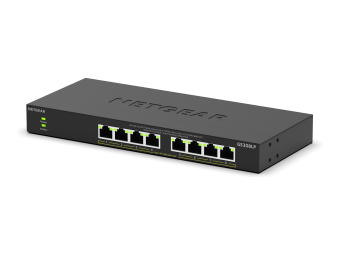 Netgear 300 Series GS308LP - Switch - Wesentliches - unmanaged - 8 x 101001000 (PoE+)