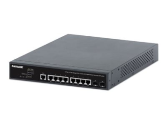 Intellinet Switch - 2+L3 Lite - managed - 8 x 101001000 (PoE++)