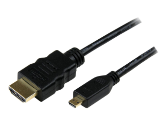 StarTech.com High-Speed-HDMI-Kabel mit Ethernet - HDMI a auf HDMI-Micro d 3m Adapterkabel (SteckerStecker)