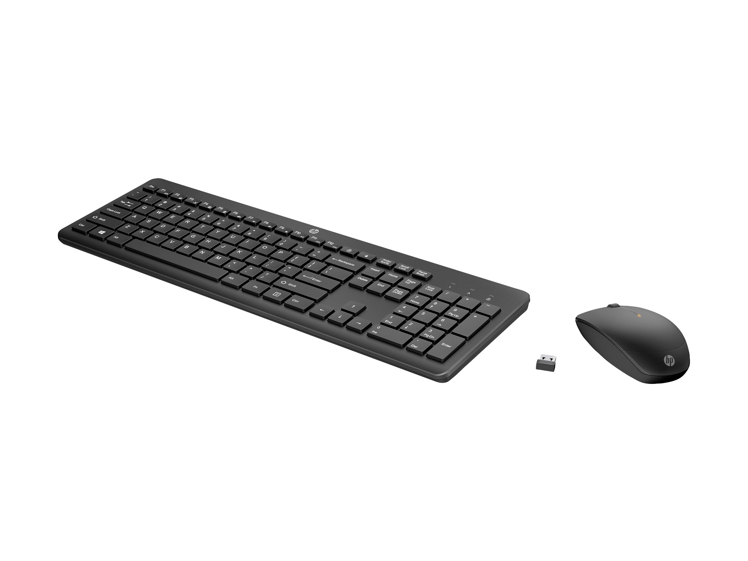 HP 235 - Tastatur-und-Maus-Set - 3-Zonen-Layout flache Tastenreise