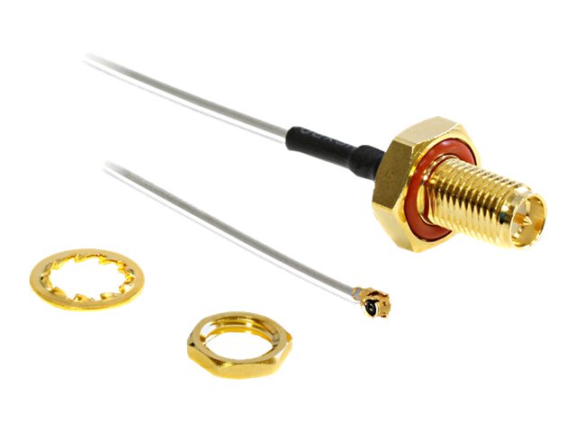 Delock HF Antenna Connection for Installation - Antennenadapter - RP-SMA (W)