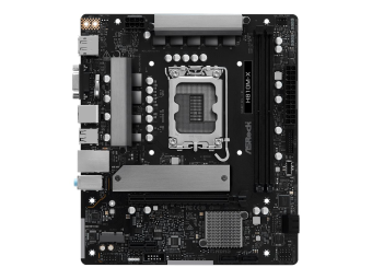 ASRock H810M-X - Motherboard - micro ATX - LGA1851-Sockel - H810 Chipsatz - USB-C 3.2 Gen 1 USB 3.2 Gen 1 - 2.5 Gigabit LAN - Onboard-Grafik (CPU erforderlich)