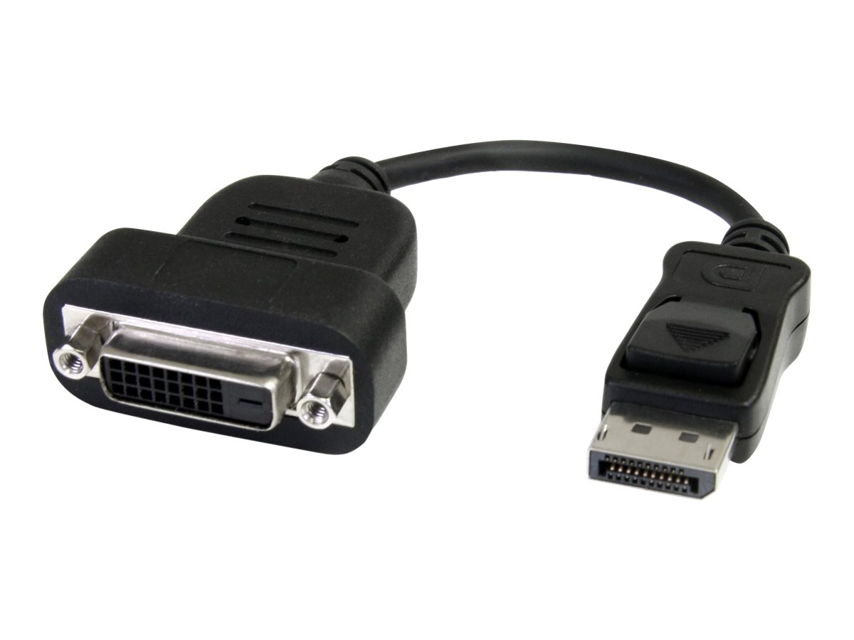StarTech.com Aktiver DisplayPort auf DVI-D Adpater - DP zu DVI Single Link Konverter (SteckerBuchse)
