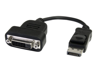 StarTech.com Aktiver DisplayPort auf DVI-D Adpater - DP zu DVI Single Link Konverter (SteckerBuchse)
