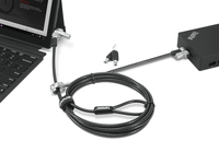 Lenovo Kensington NanoSaver MasterKey Twin Head Lock Cable Lock - Sicherheitskabelschloss - Schwarz