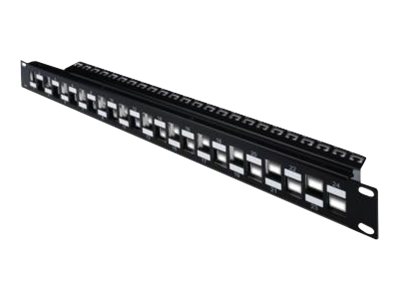 DIGITUS Modulares Patch Panel, 24-Port, abgestuft
