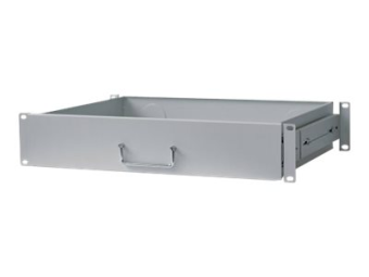 Intellinet 19 Drawer Shelf 2U Shelf Depth 350mm Max 30kg Grey Three Year Warranty - Rack Storage Drawer - Grau RAL 7035 - 2U - 48.3 cm (19)