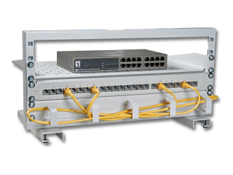 EFB Elektronik EFB-Elektronik - Schrank offener Rahmen - mini - Hellgrau, RAL 7035 - 4U - 48.3 cm (19")