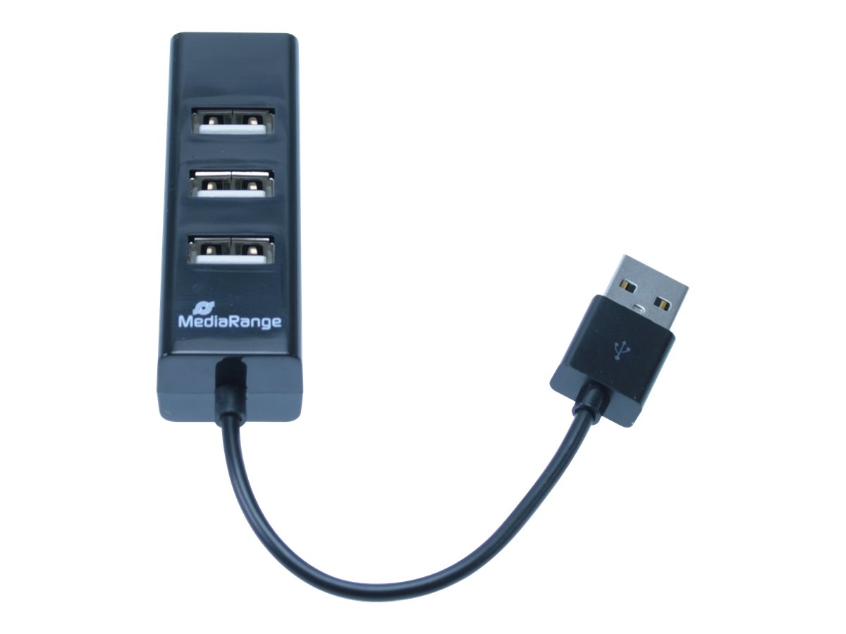 MEDIARANGE MRCS502 - Hub - 4 x USB 2.0 - Desktop