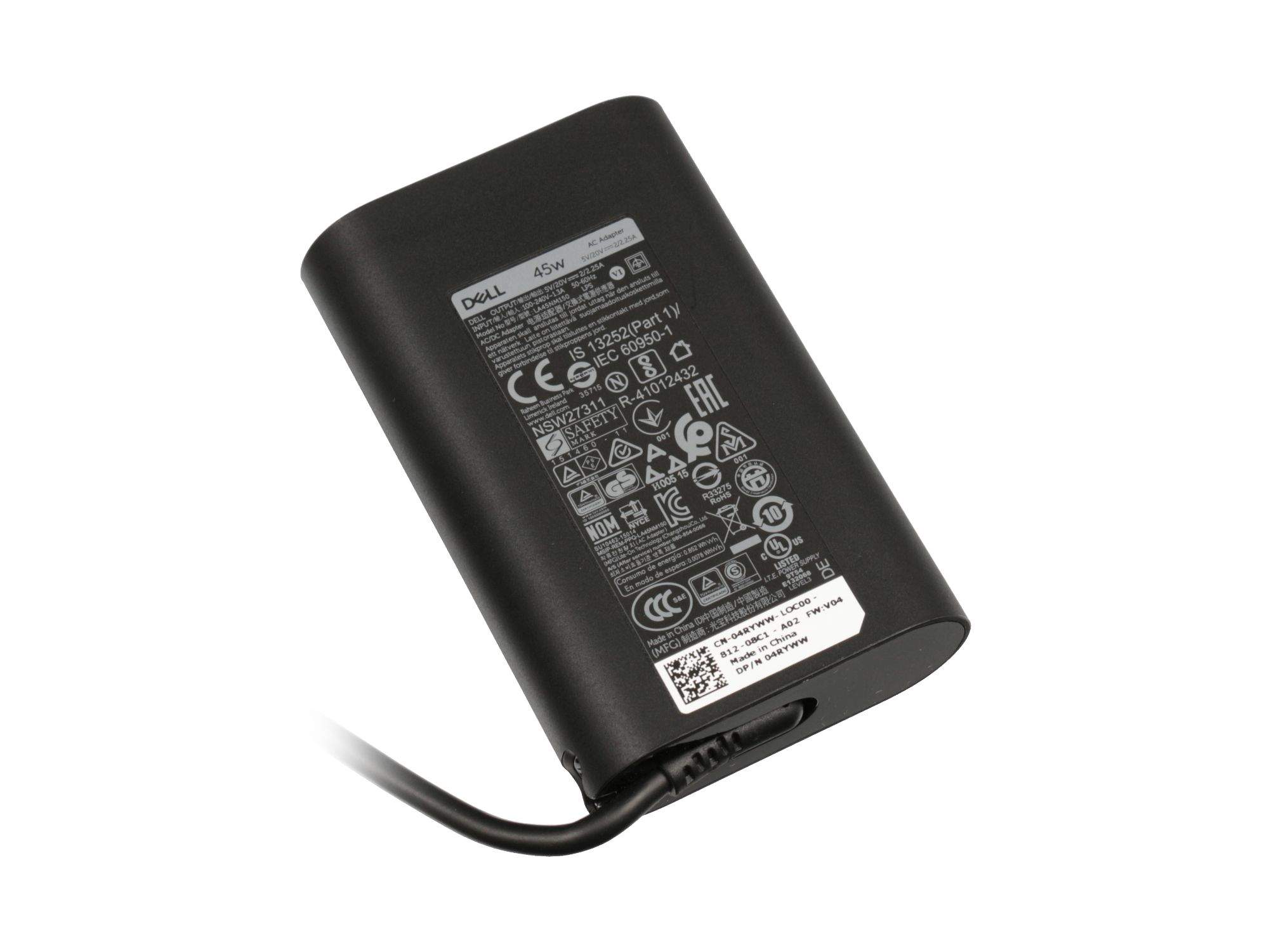 Dell E5 - Netzteil - AC - 45 Watt - Europa
