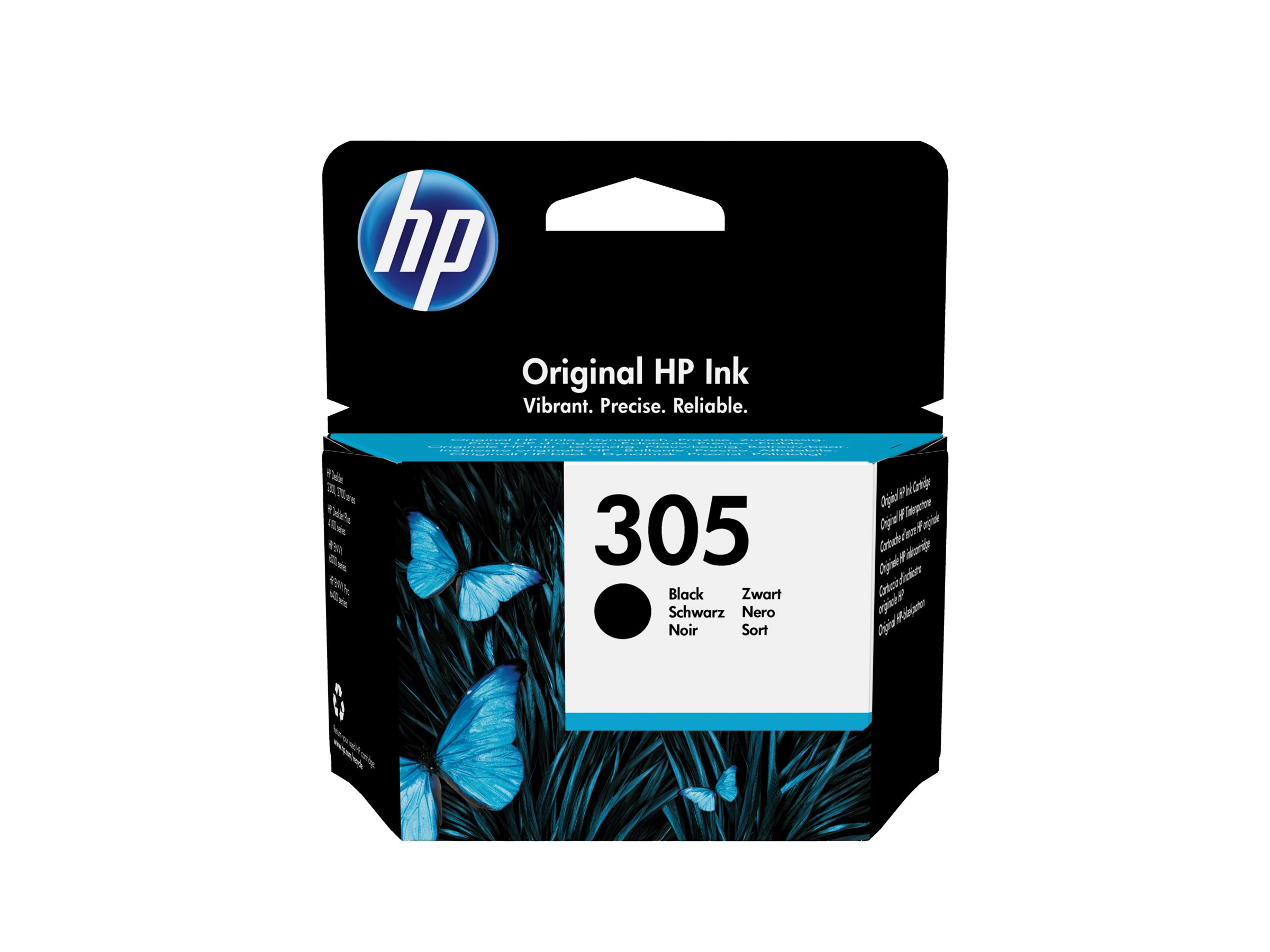 HP 305 - 3.55 ml - Schwarz - original - Tintenpatrone