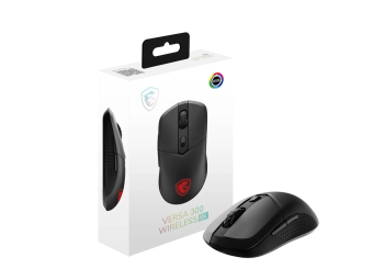 MSI Versa 300 W 8K Wireless Gaming Maus - Maus - Optisch
