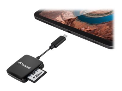 Transcend RDC3 - Kartenleser (microSD, microSDHC