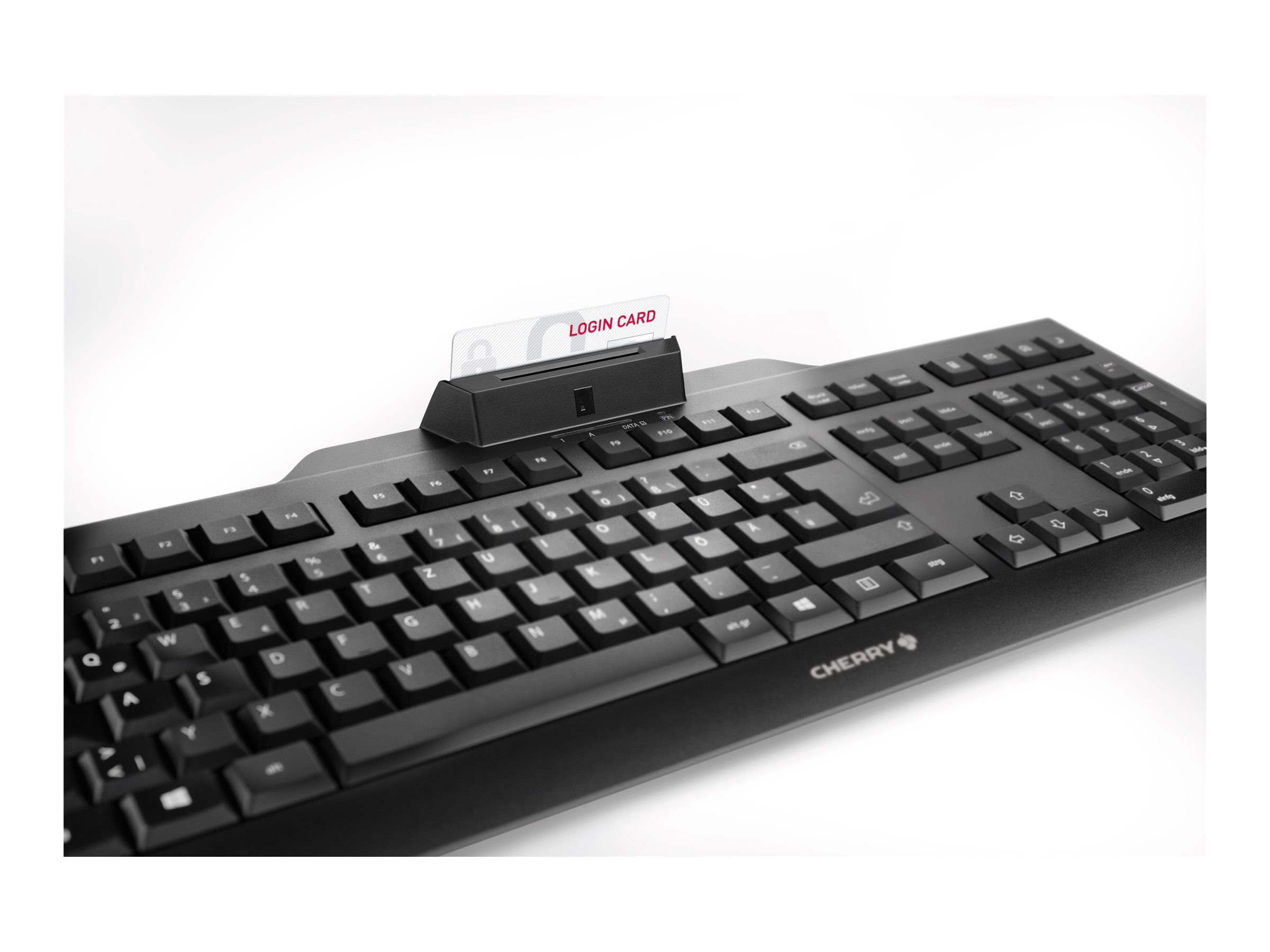 Cherry KC 1000 SC - Tastatur - USB - Schweiz