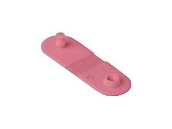 Zebra Armband-Clips - pink (Packung mit 275)