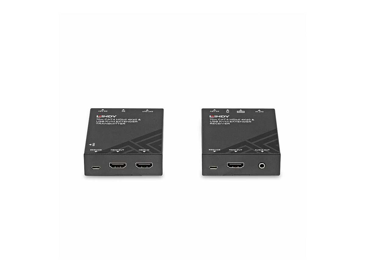 Lindy Sender und Empfänger - KVM-Audio-USB-Extender