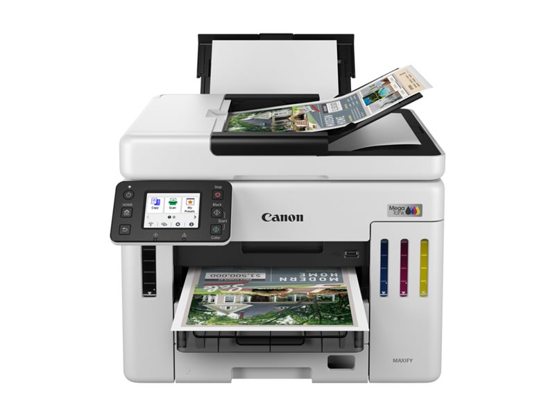Canon MAXIFY GX7150 MegaTank - Multifunktionsdrucker - Farbe - Tintenstrahl - CISS - Legal (216 x 356 mm)