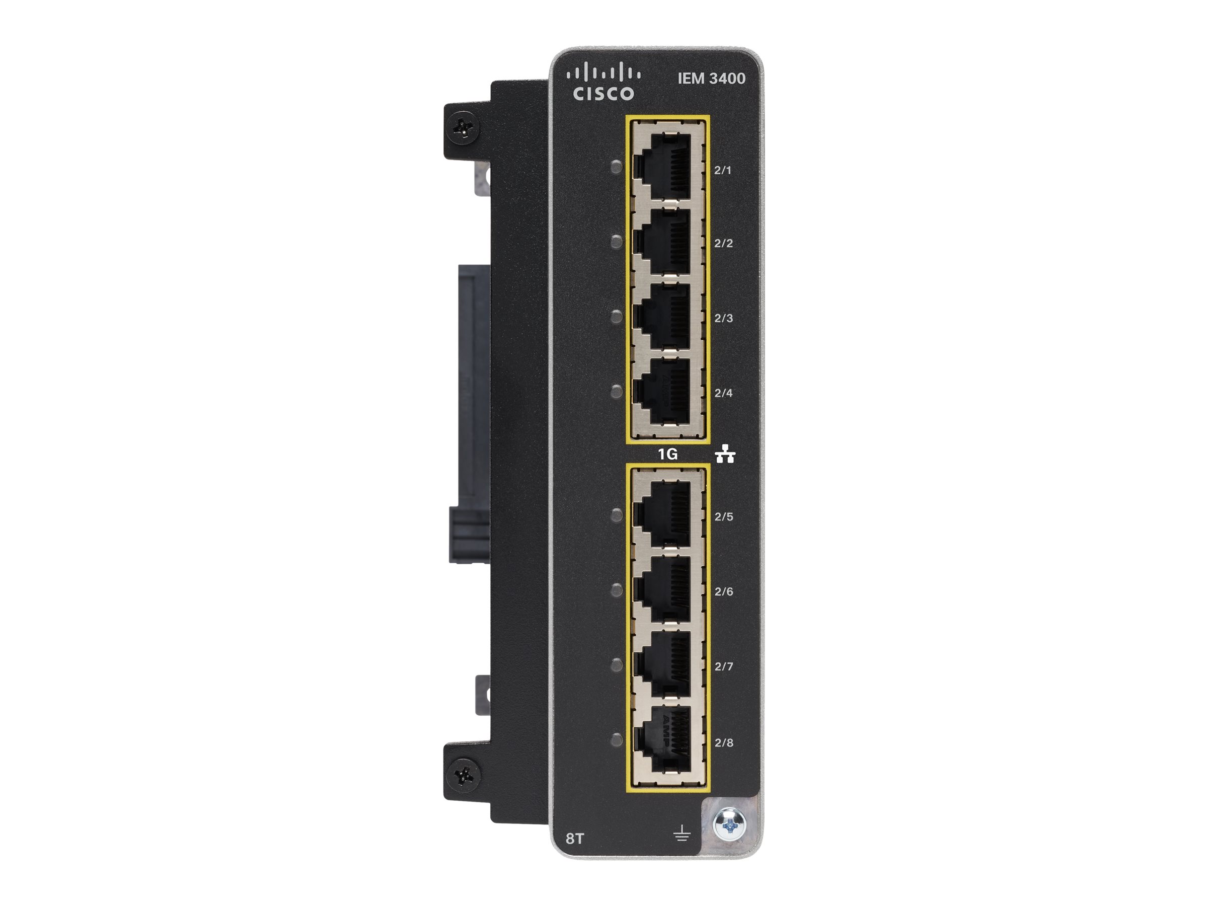 Cisco Catalyst IE3400 Rugged Series Advanced Expansion Module - Erweiterungsmodul - Gigabit Ethernet (PoE+)