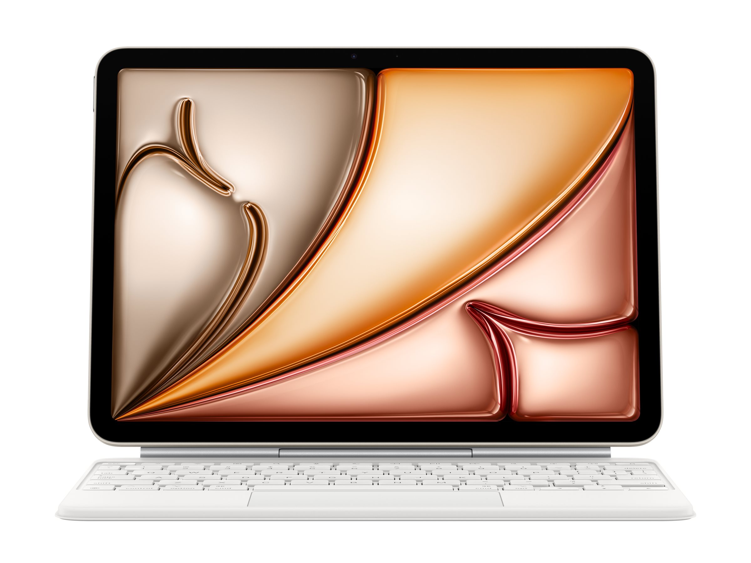 Apple Magic Keyboard - Tastatur und Foliohülle - mit Trackpad - Apple Smart connector - QWERTY - Ukrainisch - für 10.9-inch iPad Air (4. Generation, 5. Generation)