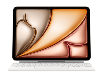 Apple Magic Keyboard - Tastatur und Foliohülle - mit Trackpad - Apple Smart connector - QWERTY - Ukrainisch - für 10.9-inch iPad Air (4. Generation, 5. Generation)